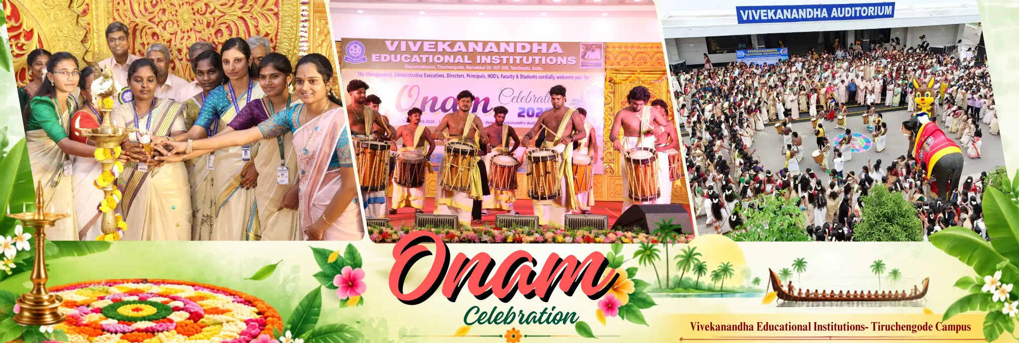 Onam Celebration Tiruchengode campus