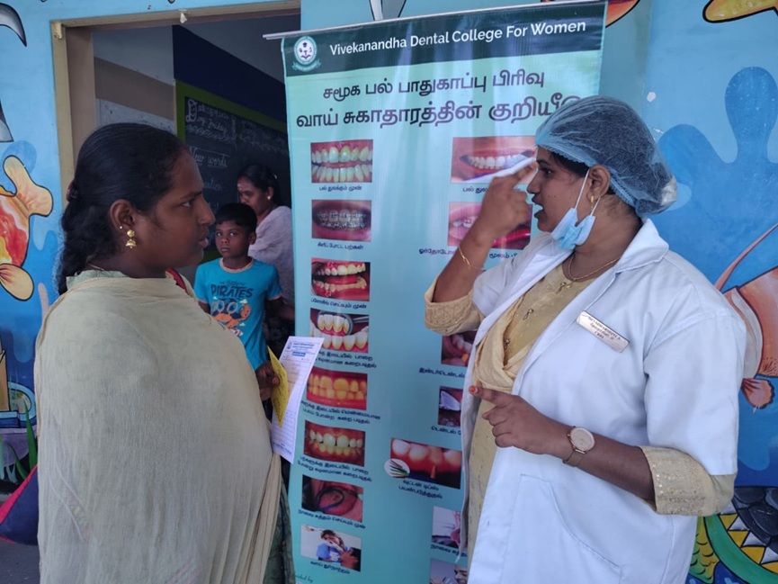 Dental Screening and Awareness Camp at PSF School, Vadagupatti