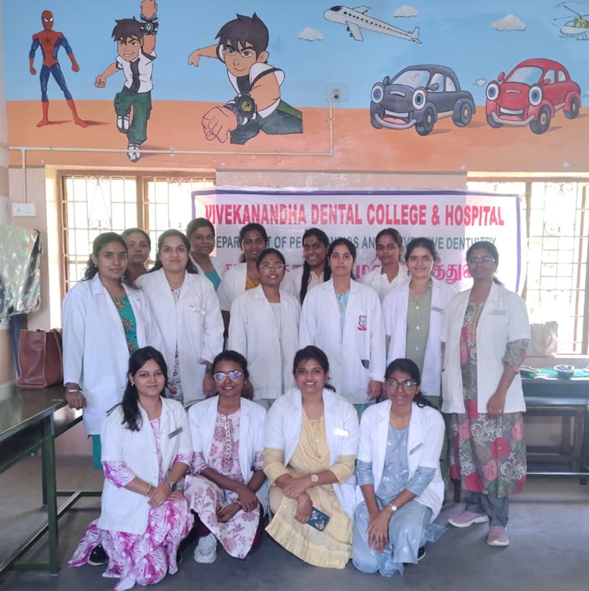 Dental Screening and Awareness Camp at PSF School, Vadagupatti