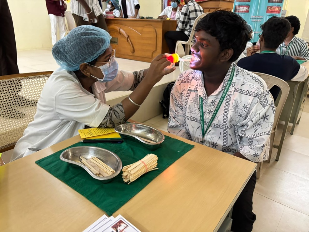 Dental Screening and Awareness Camp at Selvam College of Technology