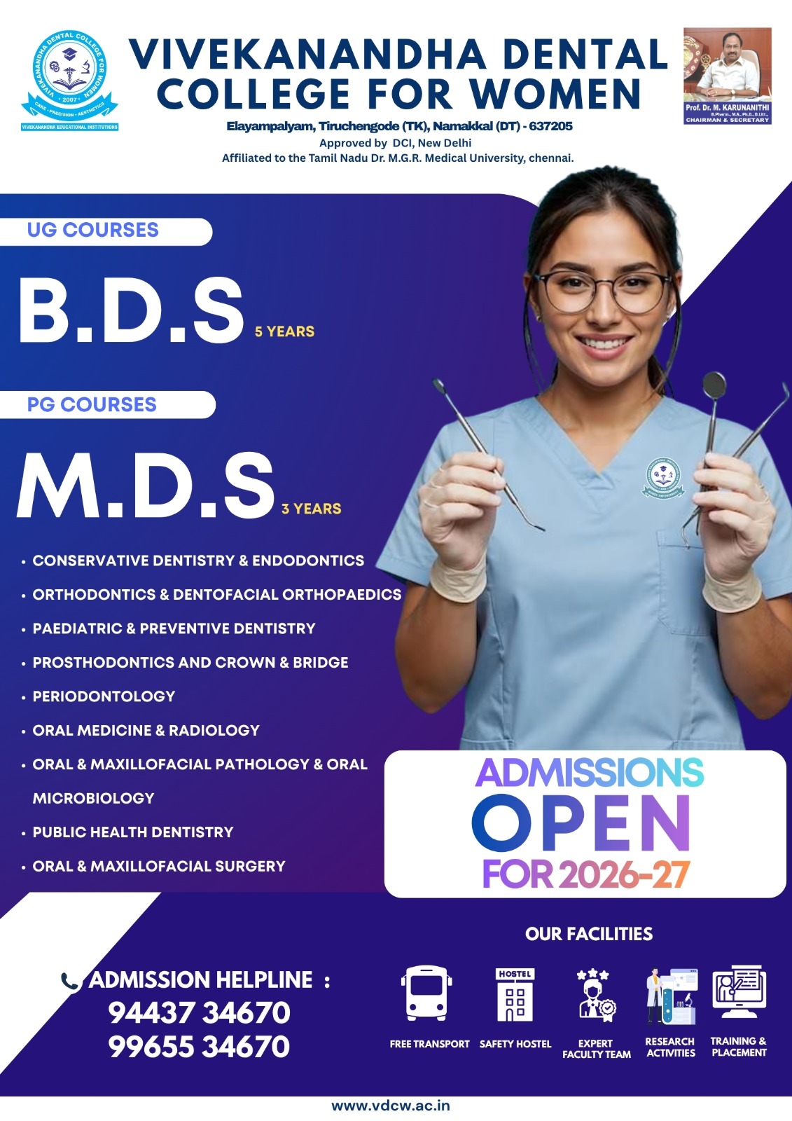 Vivekanandha Dental College